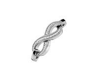 Charm Salvini Infinito in Oro bianco Diamante 20085358 - 20085358